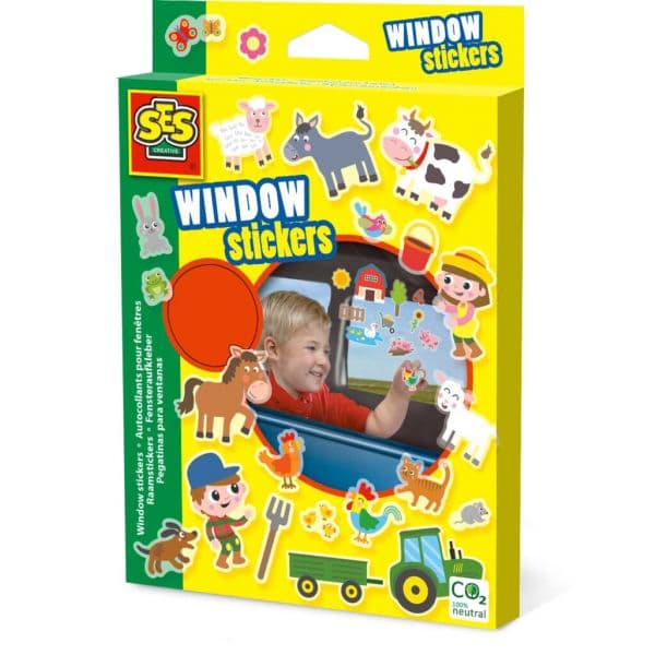Kit Didático Autocolantes Quinta Animal - 14271