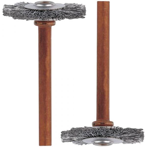 Dremel Escova de Aço Inoxidável 530 19 mm - 2 Escovas
