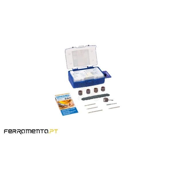 Dremel 681 20 Peças Woodworking Set Transparente