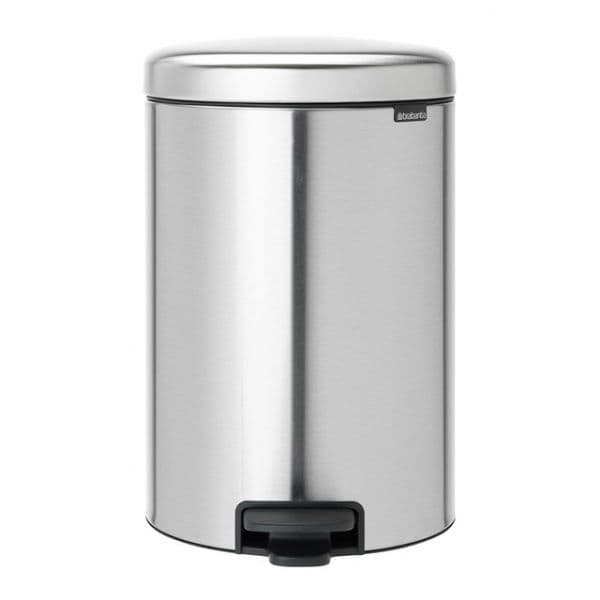 Brabantia Balde do Lixo com Pedal Aço Inox Anti Machas Newicon 20 L - 19959926