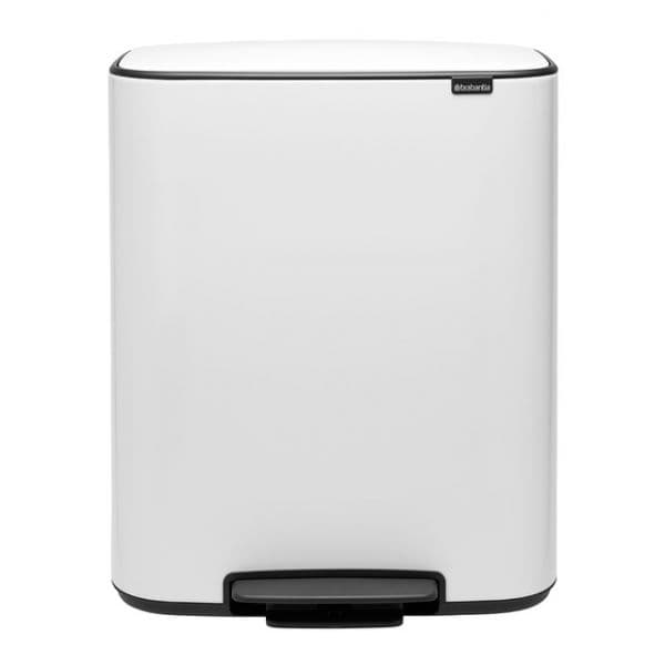 Brabantia Balde de Lixo com Pedal para Reciclar Bo 2 x 30 L