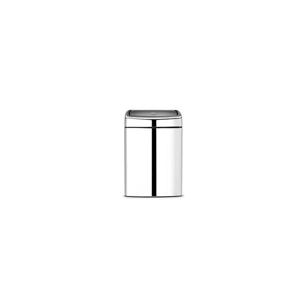 Brabantia Balde do Lixo WC Touchbin 10l Cromado Brilho