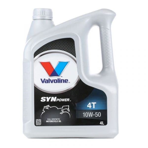 Valvoline Synpower Mota 4T 10W50 4L 796017