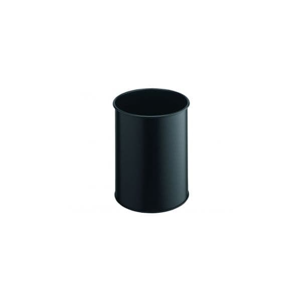 Durable Cesto Papéis Metálico 15L Preto 389636 87109680981 - 8710968098118