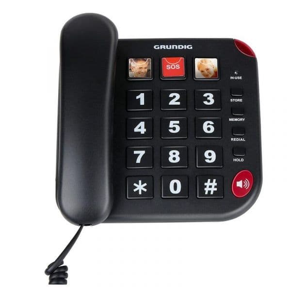 Grundig Telefone Sênior 8711252503929 Preto
