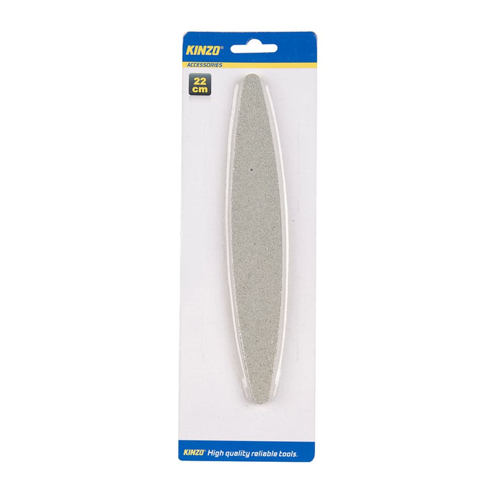 PEDRA DE AFIAR OVAL 22CM. KINZO