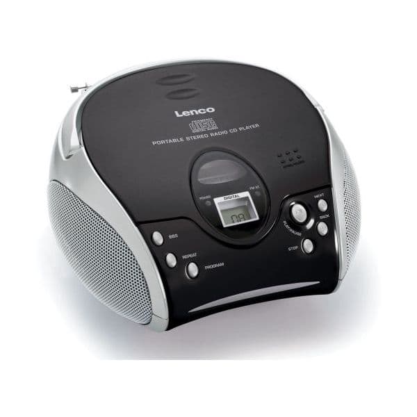 Lenco Rádio CD SCD-24 Black/Grey