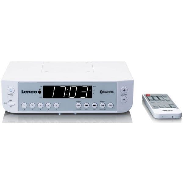 Lenco Radio KCR-100 White
