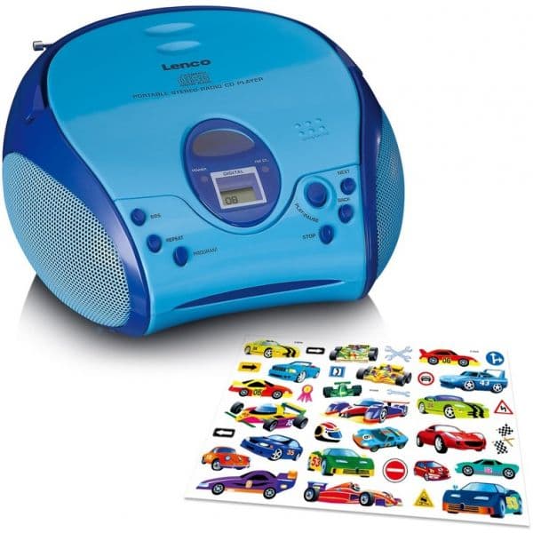 Lenco Rádio Leitor Cd SCD 24 Blue