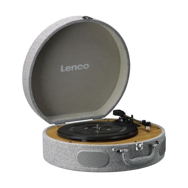Gira-Discos Lenco LS-66GY Toca-discos Vinil Bluetooth AT3600 Cinza