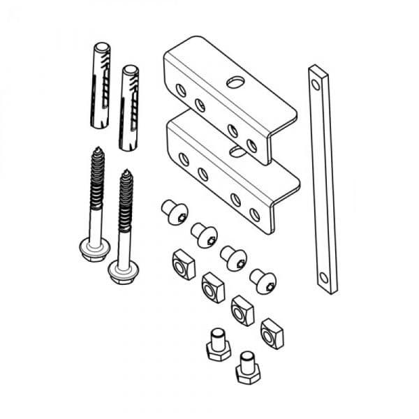 Vogel`s Pfa 9126 Pfb 34XX Bracket Kit Black 8712228533094 - PFA9126