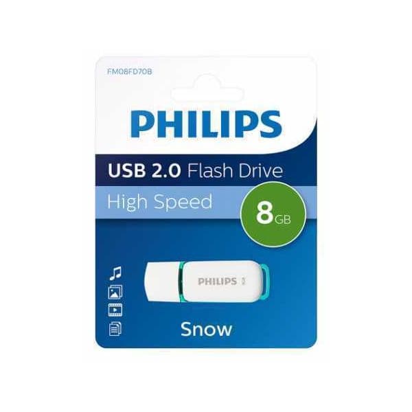 Philips 8GB Pen Snow Edition Green USB 2.0
