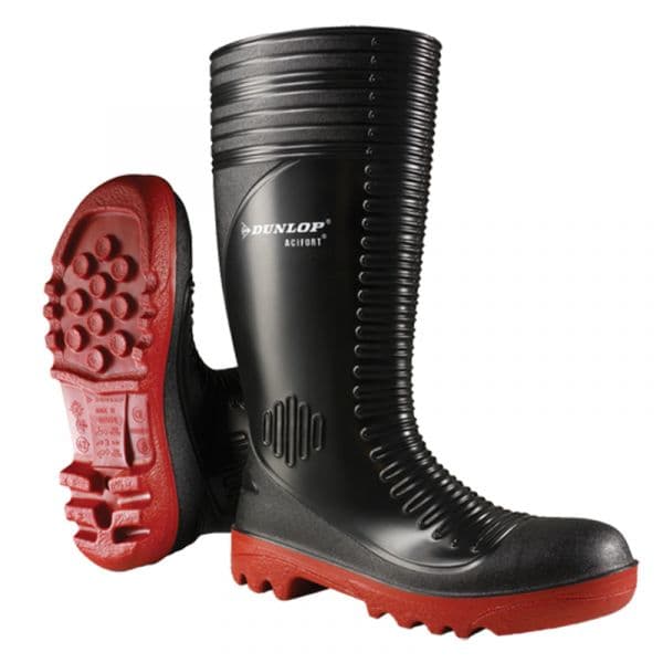 Dunlop Galochas Acifort Ribbed Full Safety 45