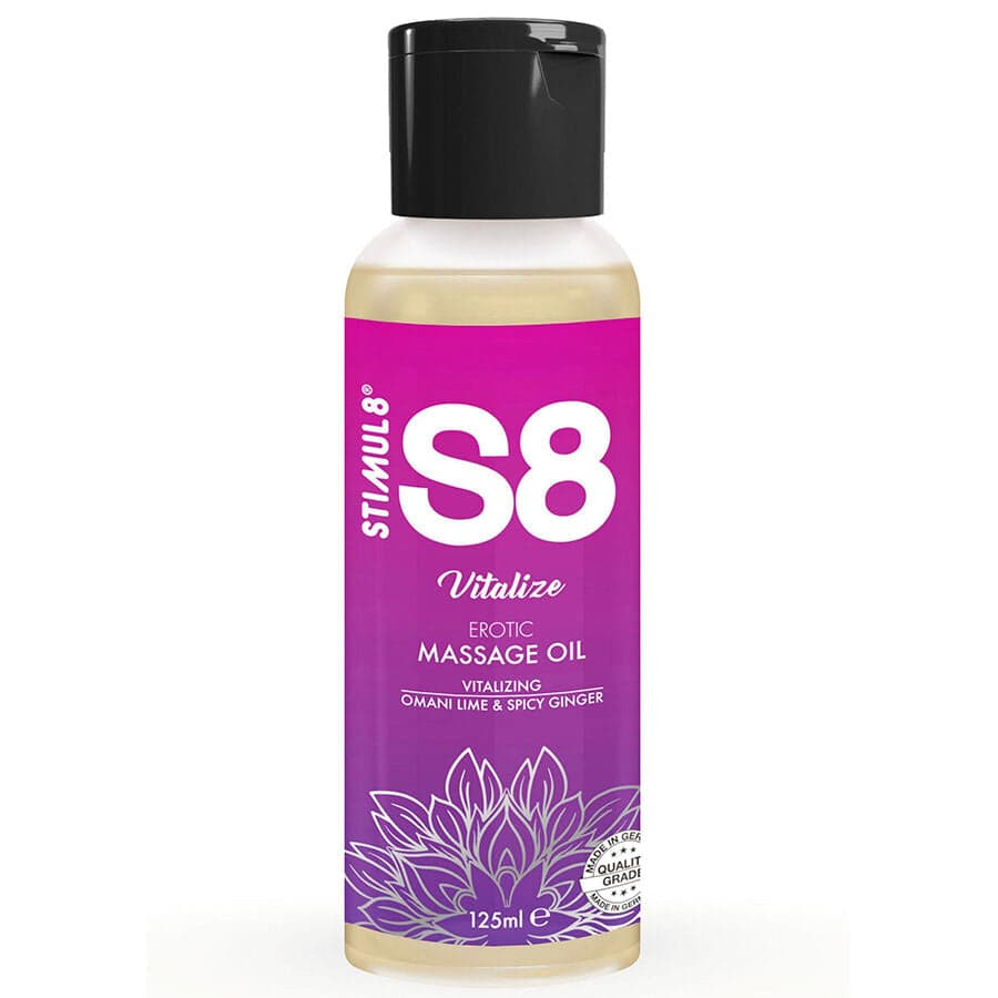 Stimul8 S8 Óleo de Massagem Vitalize Limão 125ml