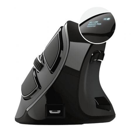 Rato Trust Voxx Ergonomic Wireless/Bluetooth Preto