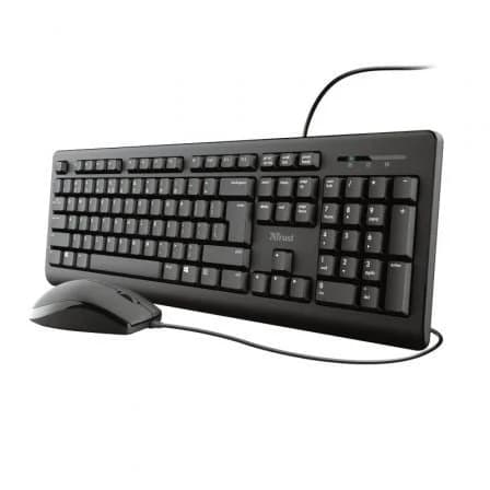 Teclado Trust + Rato TKM-250 ES Black - 23977