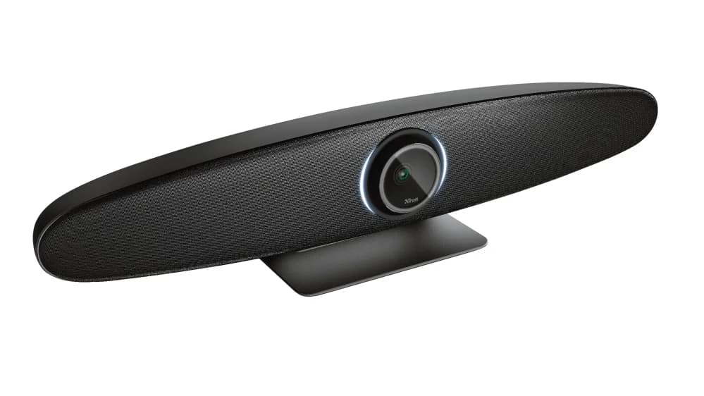 Trust Sistema Videoconferência Íris 4K com Microfone Preto