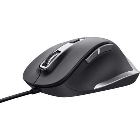 Ratón Ergonómico Trust / Preto / Até 5000 DPI / TRUST24728