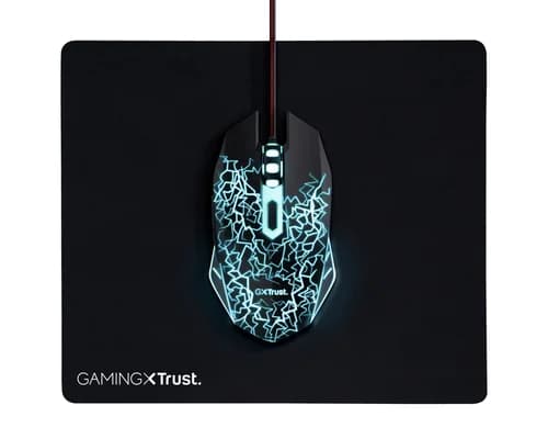Trust Gaming 24752 Pack Rato Ótico 4000DPI + Tapete
