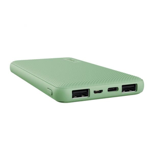 Powerbank Trust Primo 10000mAh ECO/ 15W/ Verde
