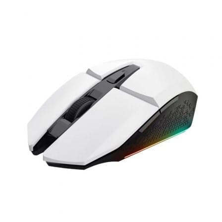 Trust GXT 110 FELOX Rato Gaming Sem Fios Iluminado 4800 DPI Branco