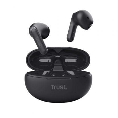 Trust Auriculares Yavi ENC Bluetooth Preto