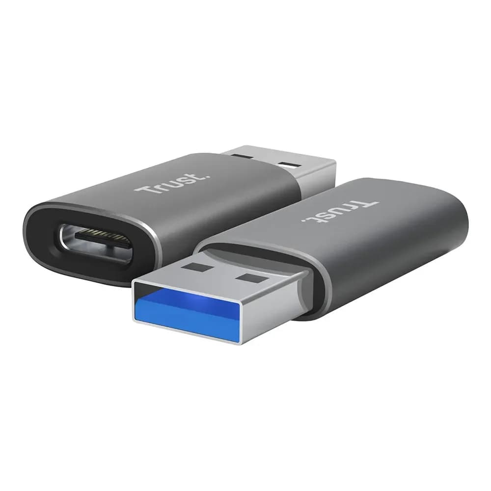 Trust Adaptador USB-C Fêmea para USB-A Macho Calyx USB 3.2 GEN2