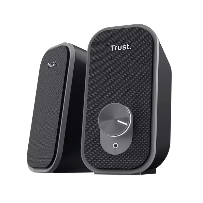 Trust Ador Colunas 2.0 12W Jack 3.5mm USB Black