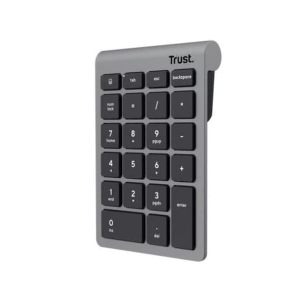Teclado Trust Xalas Teclado Numérico Sem Fios Prateado