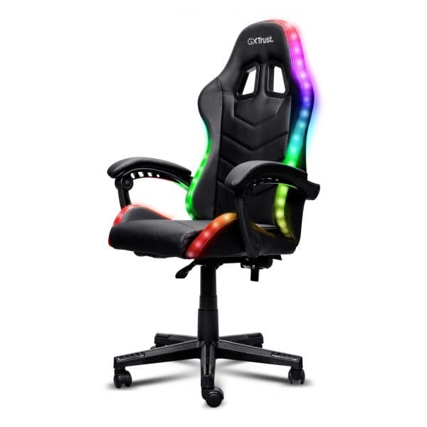 Cadeira Gaming Trust GXT704 RONIQ RGB Black