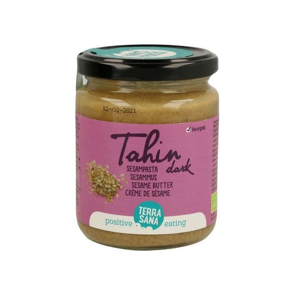 Terrasana Tahini Escuro 100% Creme de Sésamo Bio 250g