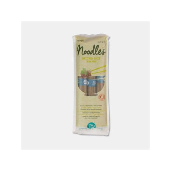 Terra Sana Noodles Arroz Int. C/ Wakame S/ Gluten Bio 250g