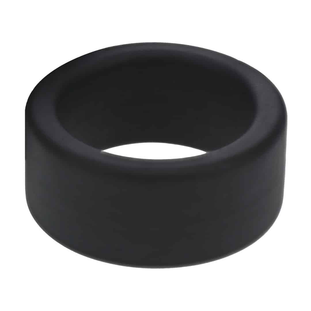 Extensor De Testículos Em Silicone Líquido S 34Mm Preto Levelz