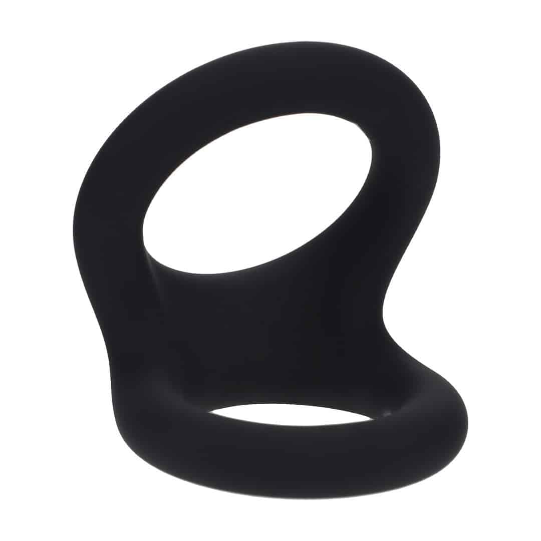 Anel Para O Pénis Double O M Preto Levelz