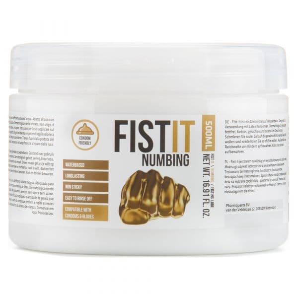 Pharmquests Lubrificante Fisting Fist It Numbing 500ml