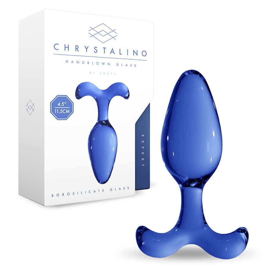 Chrystalino – Plug Em Vidro Expert  Azul