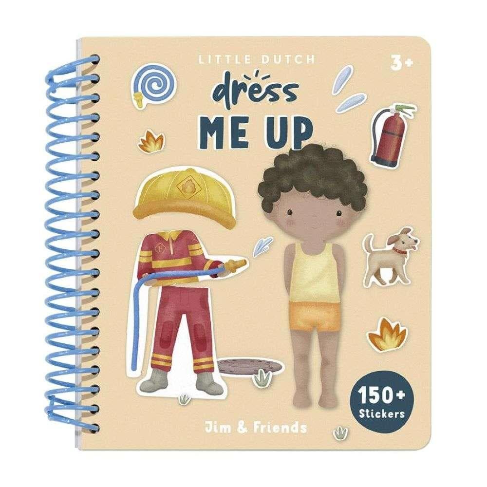Livro Little Dutch Dress Me Up Jim & Friends