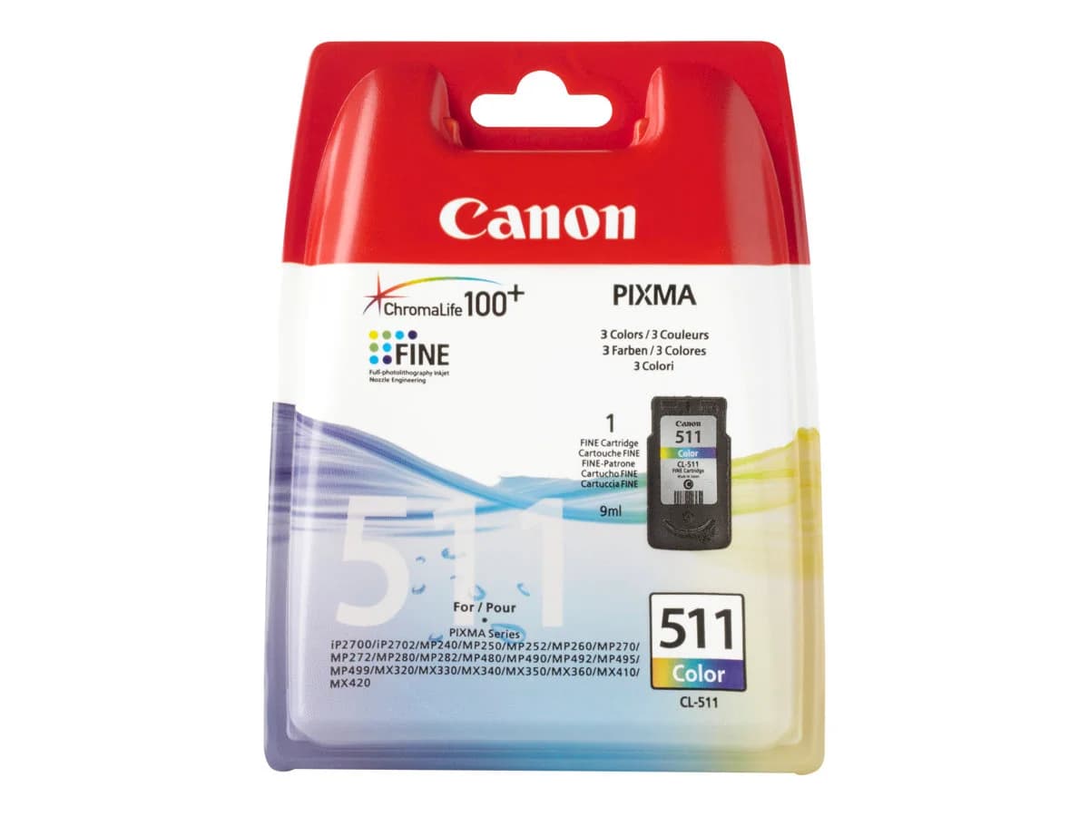 Tinteiro Canon CL-511 2972B001 Color