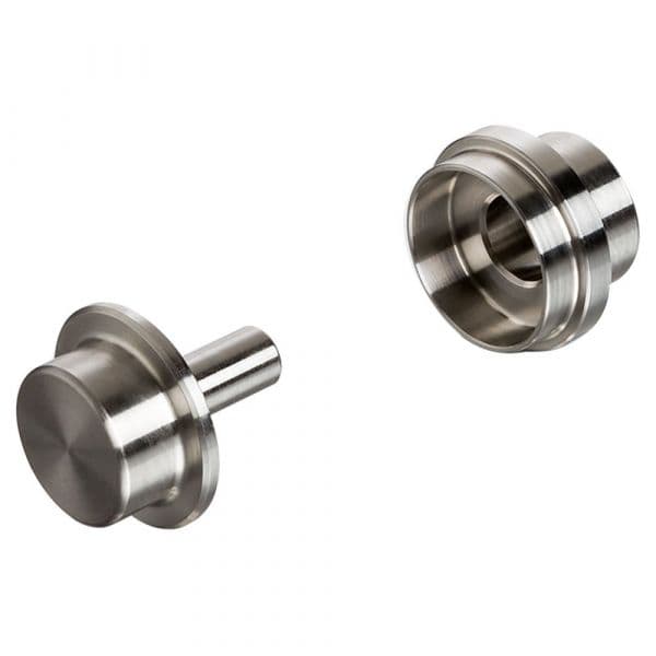 Tacx E-thru X-12 (>142 mm) Trainer Axle Silver - T1709