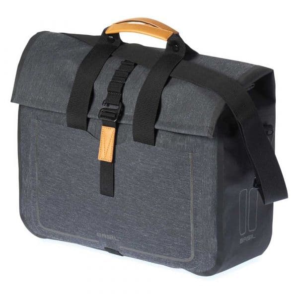 Basil Saco para Bicicleta Urban Dry Business 20l Dark Grey Dark Grey