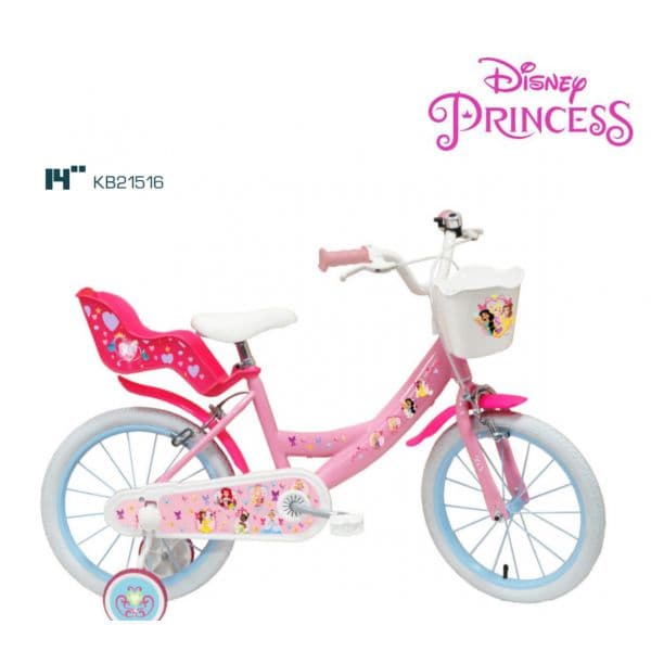 Dino Bikes Bicicleta Princesas Disney Roda 14
