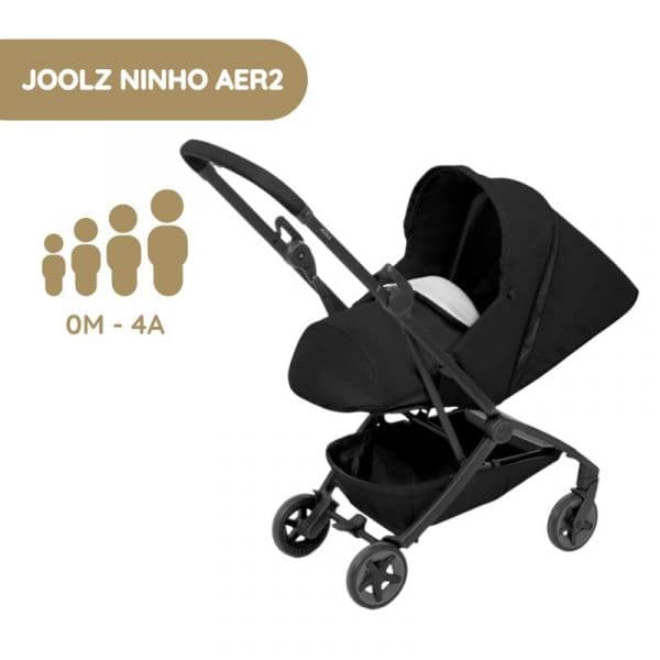 Joolz Assento Reversível para Cadeira Joolz Aer2 Black
