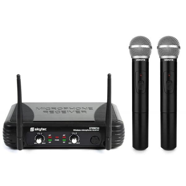 Micro Pro S/fio Uhf x2 Skytec STWM722