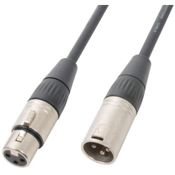 Cabo Dmx Canon Macho - Canon Fêmea (12 Mts) - Power Dynamics Connex - 177.909 - 177.909