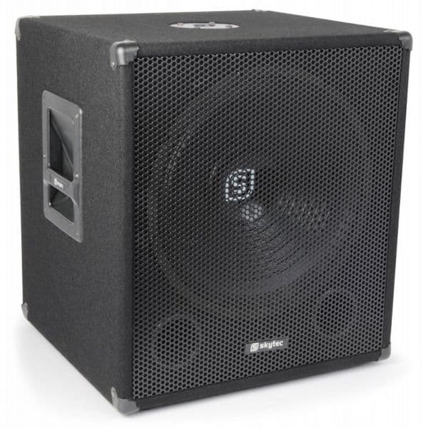 Skytec SWA15 Altifalante Activo PA Subwoofer 38 cm (15 ") 300W