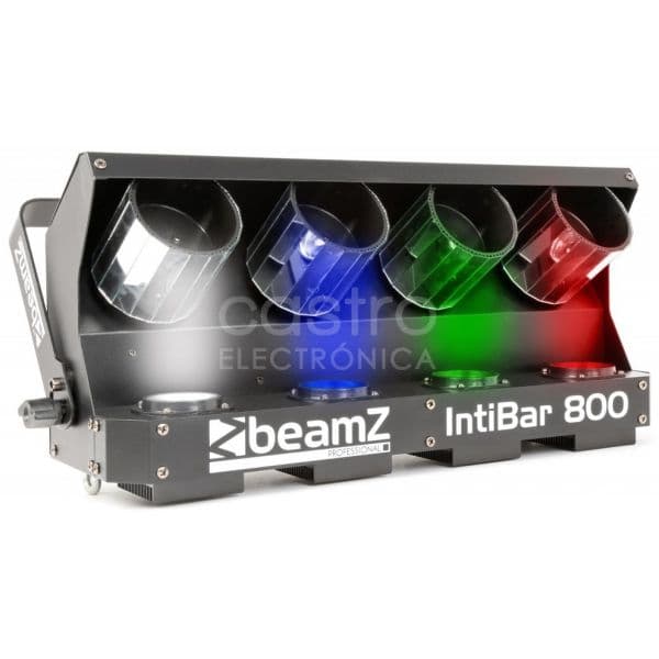 Beamz Scanner Profissional Efeitos 4 Cabeças led 4x 10W Rgbw Dmx (intibar 800) - 150.540