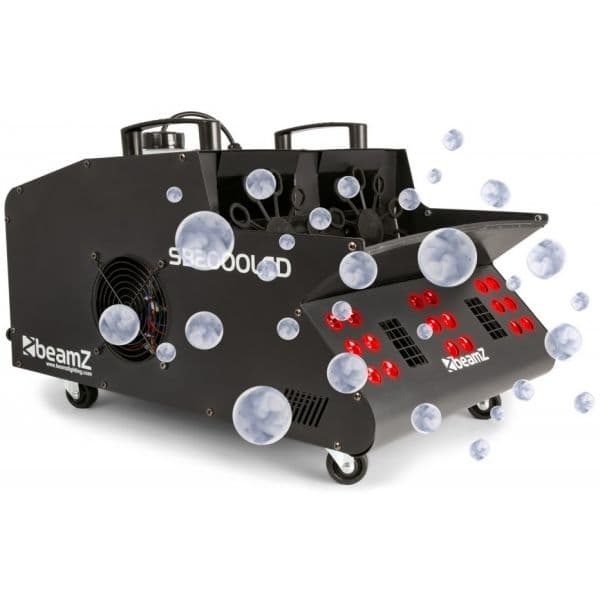 Beamz Máquina de Fumos e Bolhas Sabão 2000W Dmx C/ Efeito led Rgb (SB2000LED) - 160.527