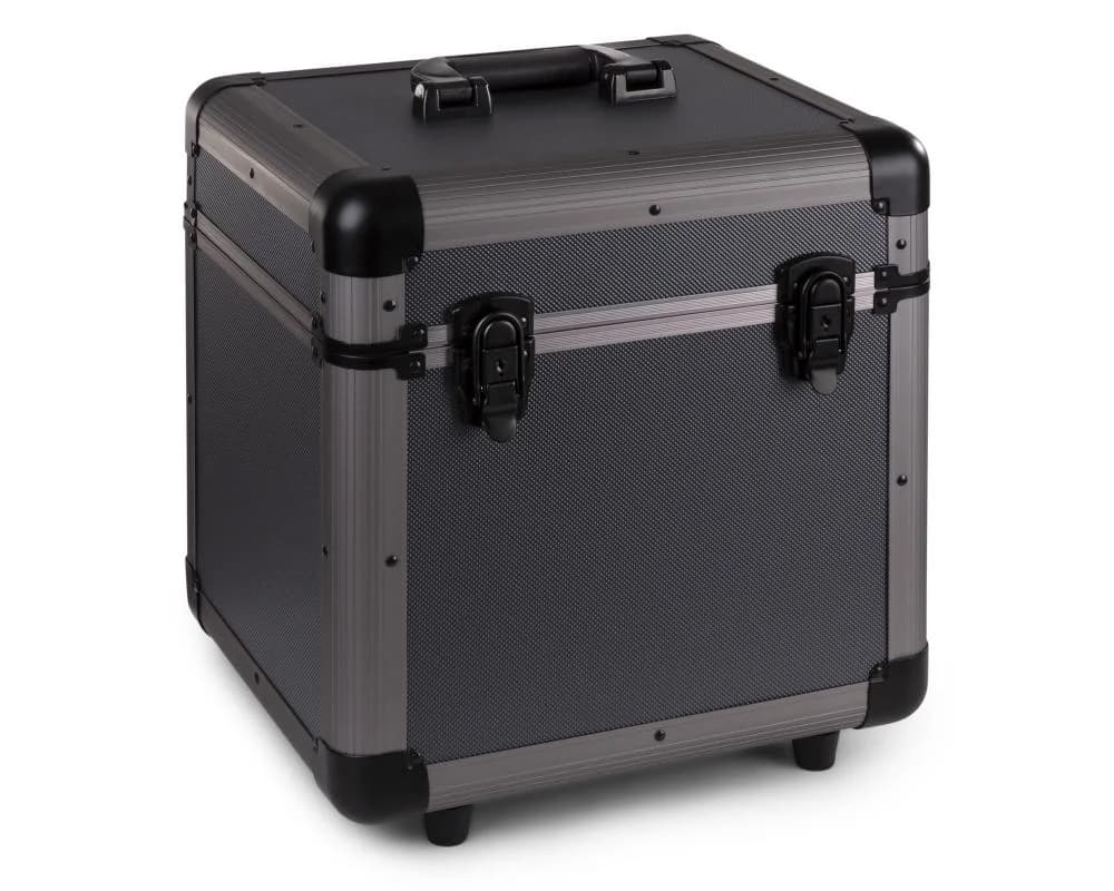 Power Dynamics RC100 12inch Vinyl Record Case Titanium
