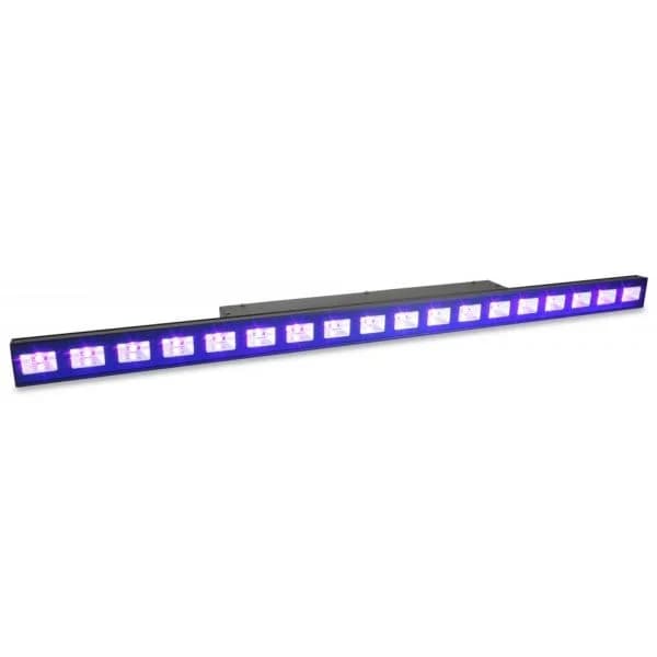 Beamz Barra Profissional 18 Leds 3W Dmx Uv (luz Negra) LCB48UV - 150.610