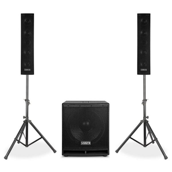 Vonyx Sistema Som Bi-amplificado BLUETOOTH/USB/SD/MP3 1000W (VX880BT 2.1) - 170.107